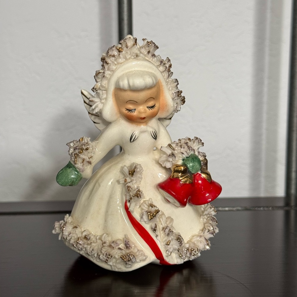 Vintage 1960 Holt Howard Angel candleholder